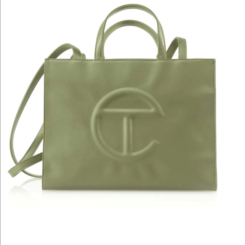 NWT Telfar Medium Shopping Bag - Drab